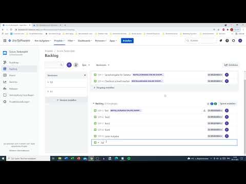Jira Eğitimi: 4.3 | Backlog – Sürümler