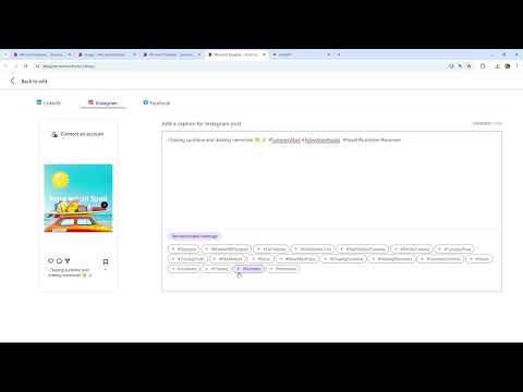 Microsoft Designer: 3.5 | Erstelle Hashtags für Social Media