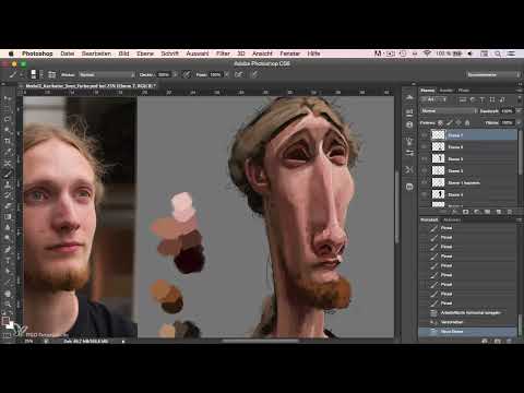 Pintura de personajes en Photoshop - Módulo 2.3 Pintura de caricaturas