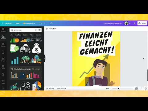 Tutorial di Canva: 5.4 | Creare una copertina di libro