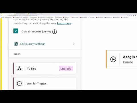 Mailchimp: 5.5 | Indstillinger for en kunderejse