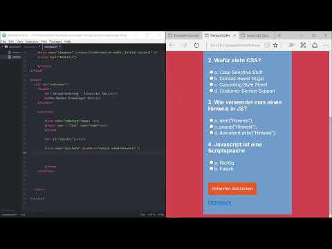 De ultieme training voor JavaScript en jQuery - 1.9 Uitdaging: Quiz, Deel 1