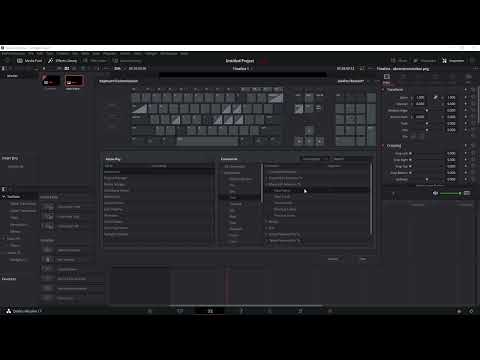 DaVinci Resolve: 2.2 | Kısayol tuşları atama