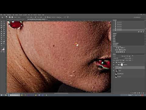 S&eacute;paration de fr&eacute;quence dans Photoshop - 38 Retouche visage