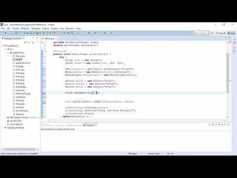 JavaFX voor GUI-ontwikkeling - 51 Audio Player