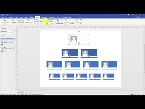 MS Visio Kursu: 8.2 | Organizasyon şeması özel olarak oluşturun.