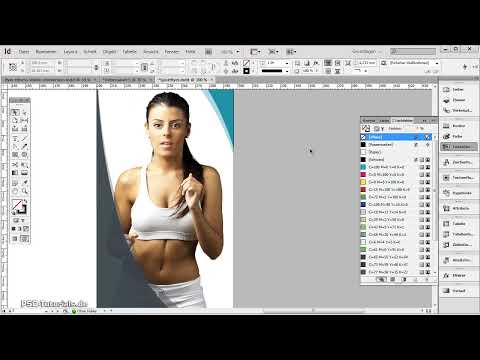Flyerdesign im Faltformat am Beispiel eines Sportstudios/Fitnessstudios - Teil 2