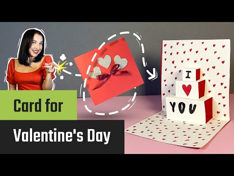 Forhåndsvisningsbillede: 3D Valentinsdagskort: Trin-for-trin vejledning med billeder og video