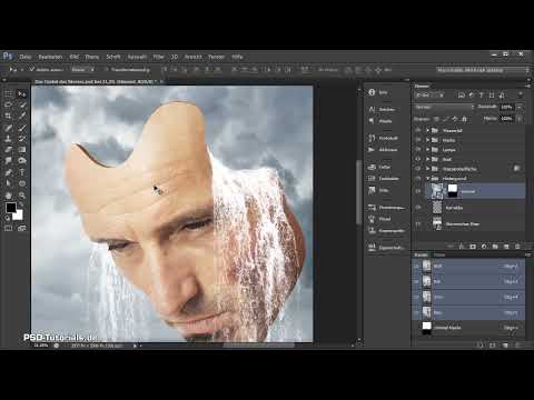 Photoshop-Composing - Deniz Falcısı - Bölüm 10: Maskeyi optimize etmek ve su damlaları çizmek