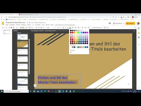 Google Slides Eğitimi: 3.2 | Master slaytları düzenleme - Yer tutucular
