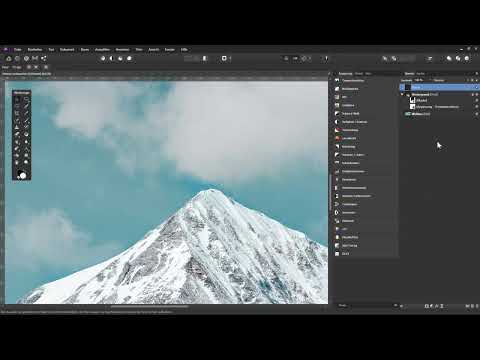 Affinity Photo ile &ccedil;ıkarma işlemi: 13 | Hava &ccedil;ıkarma ve değiştirme