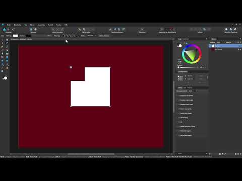Affinity Designer - opetusohjelma perusteet: 4.4 | Kulmatyökalu