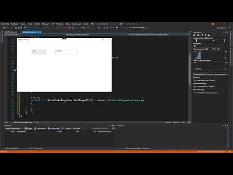 C#-Programmierung: 13.5 | WPF: ComboBox/SelectionChanged- und Loaded-EventHandler