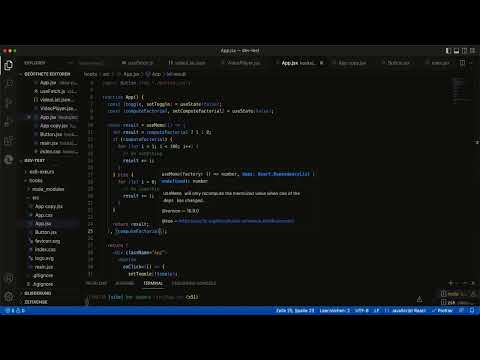 React-Tutorial: 6.5 | Optimierung von Komponenten mit useMemo