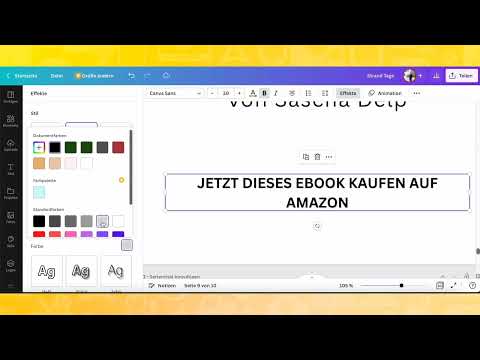 Tutorial di Canva: 4.4 | Testi