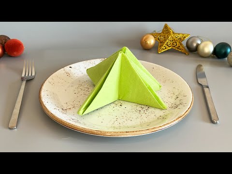 Imagen de vista previa: Servilleta de Navidad: Instrucciones con fotos y video