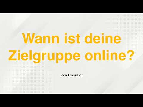Facebook-markedsføring: 14.6 | Hvornår er din målgruppe online?