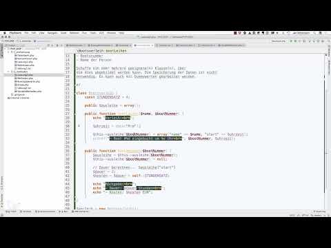 Olio-ohjelmointi PHP:n kanssa - 4.07 Ratkaisu #2