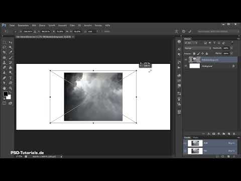 Photoshop oluşturma - Fırtına Dansçıları - Bölüm 01: Tanıtım, Hazırlık ve İlk Resmin Yerleştirilmesi.
