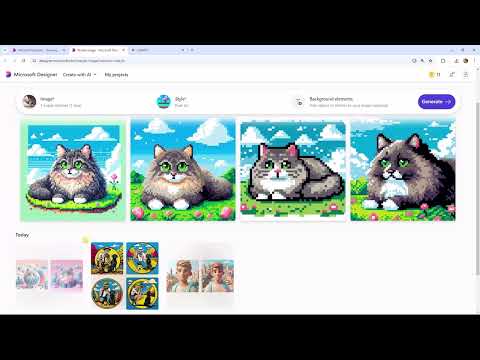 Microsoft Designer: 2.2 | Bearbeiten mit AI – Bilder neu gestalten