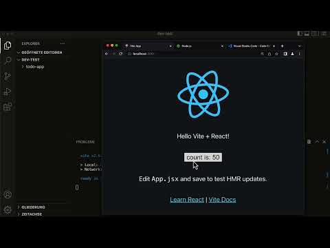 React-Tutorial: 1.3 | Entwicklungsumgebung einrichten