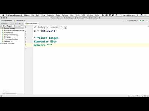 Programmare con Python - Utilizzare i commenti - 2.7