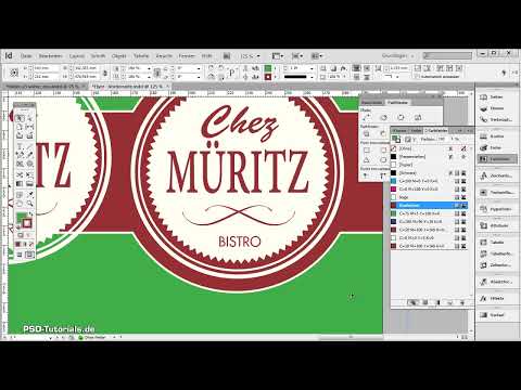 Professionelle Speisekarte in Adobe InDesign gestalten - Teil 2