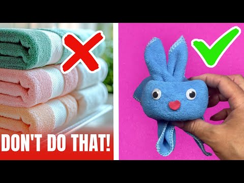 Forhåndsvisningsbillede: Serviette-kanin foldning – vejledning med foto og video