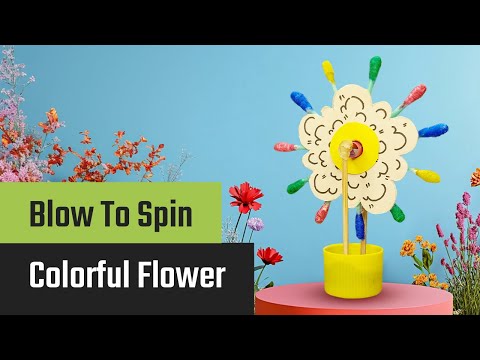 Forhåndsvisningsbillede: DIY Blomst - vejledning til børn med video og billeder