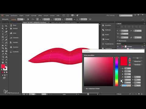 Læber oprettes i Adobe Illustrator - Del 3