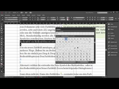 Large projects in Adobe InDesign - 3.07 - Excursus object search and glyph search