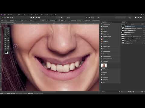 Skjønnhetsretusj i Affinity Photo: 09 | Farger og sminke