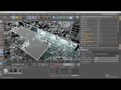 Cinema 4D, Photoshop ile buluşuyor: I - 4.2. Alt ışık kaynağını ekleyin.