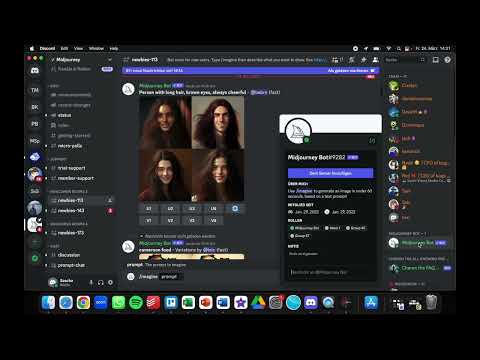AI for pictures: 04 | Midjourney - private Discord server: How it works!