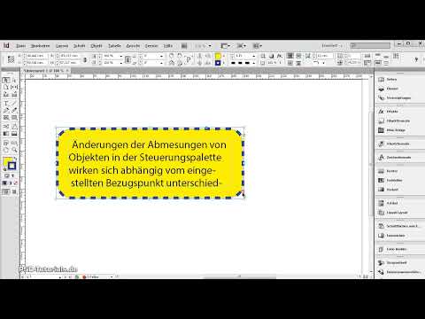 InDesign'deki kontrol paneli