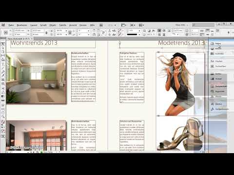 InDesign'da özel menüler ve paletler