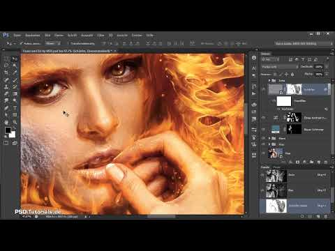 Photoshop Kompozisyon - Ateş ve Buz - Bölüm 12: Son adımlar