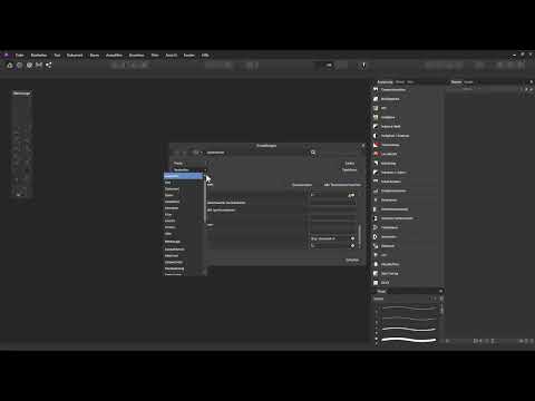 Affinity Photo - kreativ bildebehandling med overlegg: 02 | Innstillinger