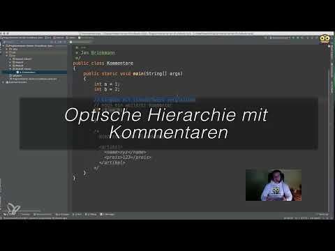 Java für Einsteiger – 5.1 Kommentare