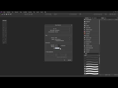 Affinity Photo-Tutorial – Temel Bilgiler: 1.6 | Bir belge oluşturma