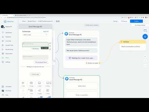 Acquisizione clienti su Internet: 12.5 | Raccogli automaticamente i numeri di telefono e gli indirizzi email per il Cold Messaging Flow