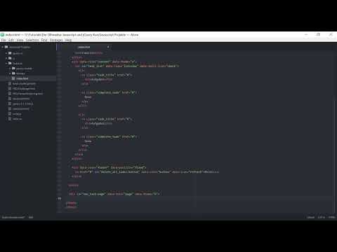 De ultieme training voor JavaScript en jQuery - 8.3 Takenlijst: Architectuur opzetten
