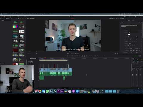 DaVinci Resolve-opplæring: 1.5 | Engelsk - ja, og?