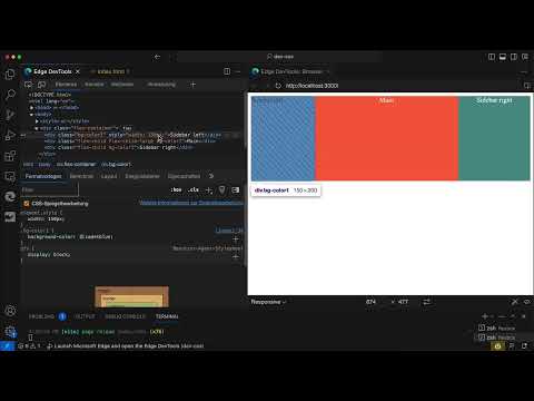 Flexbox CSS:ss&auml; ja HTML:ss&auml;: 3.4 | Konkreettinen esimerkki responsiivisesta suunnittelusta