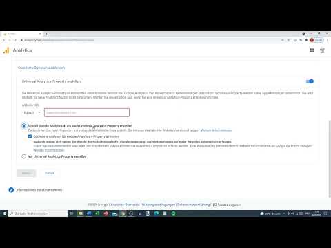 Google Analytics-Tutorial: 1.6 | Google Analytics-Konto erstellen