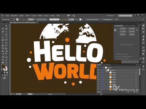3D-Projekte in After Effects: Aufbereitung des Logos in Illustrator