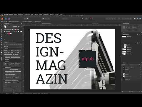 Tutorial b&aacute;sico de Affinity Publisher: 24 | Asistente para secciones
