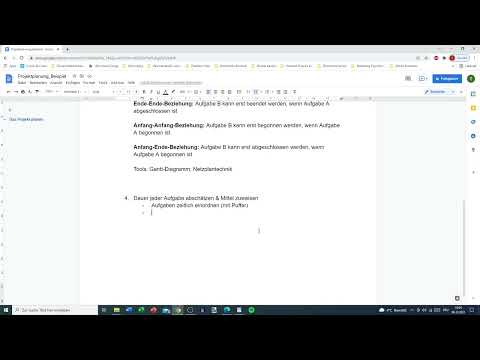 Grundlagen Projektmanagement: 4.4 | Dauer jeder Aufgabe abschätzen & Mittel zuweisen
