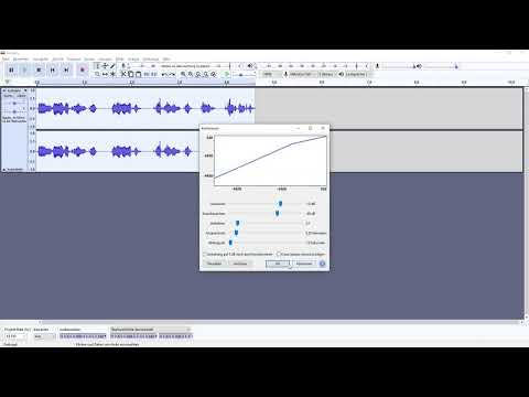 Opprett din egen podcast: 7.4 Audacity - Redigering: Kompressor