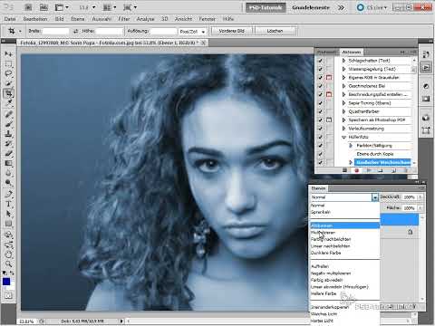 Høllende fotoeffekt med få klik inkl. aktion